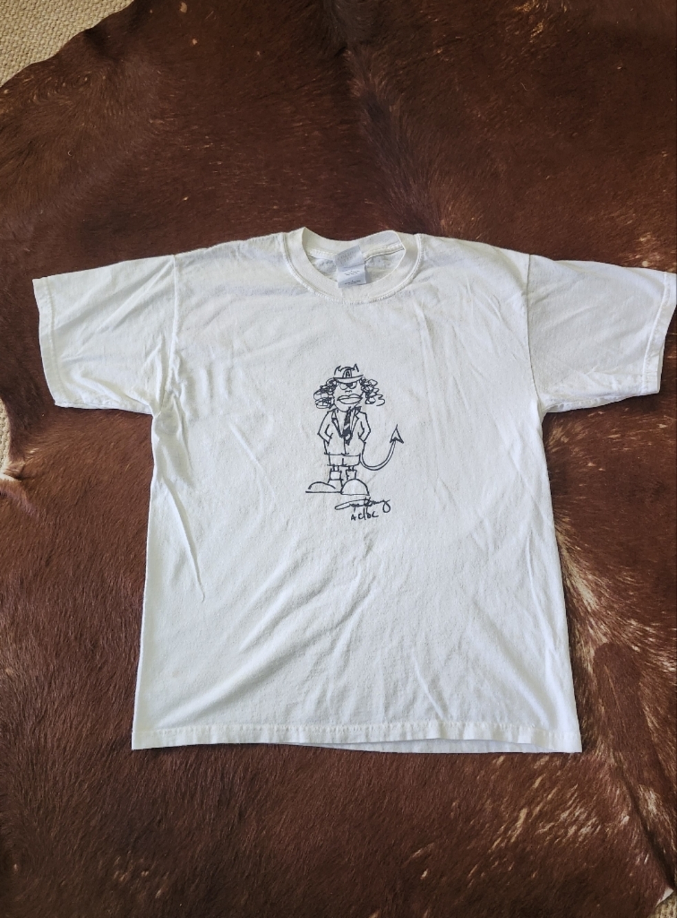 Vintage AC/DC Ballbreaker "Blow Up Your Video" tour graphic t-shirt
